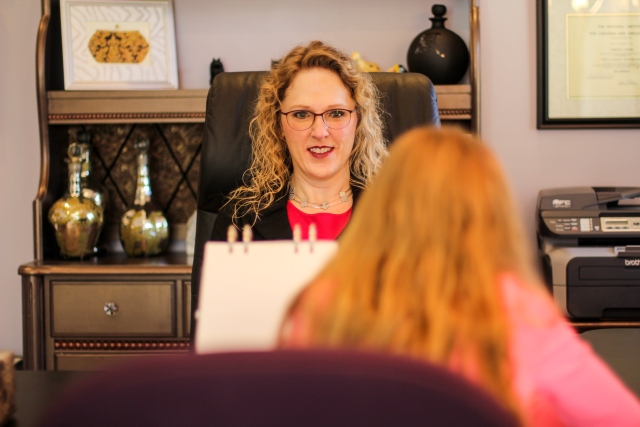 Dr Jessie and Client